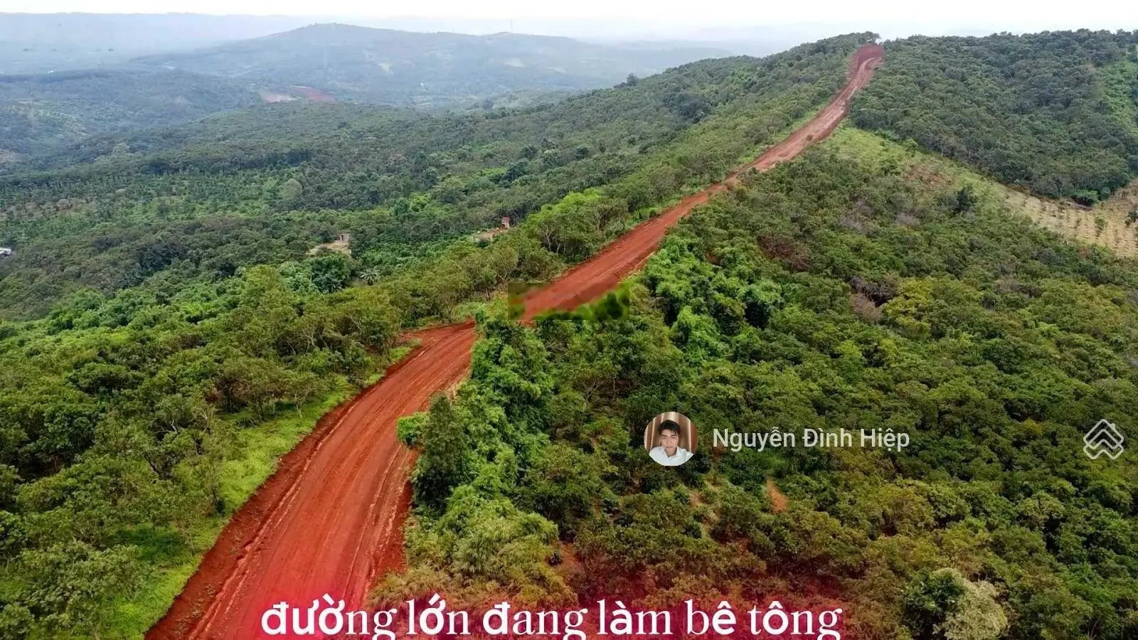 Bán đất Quảng Tân, 2.6ha, 100m đường đang đổ bê tông, giá bán 1,5 tỷ