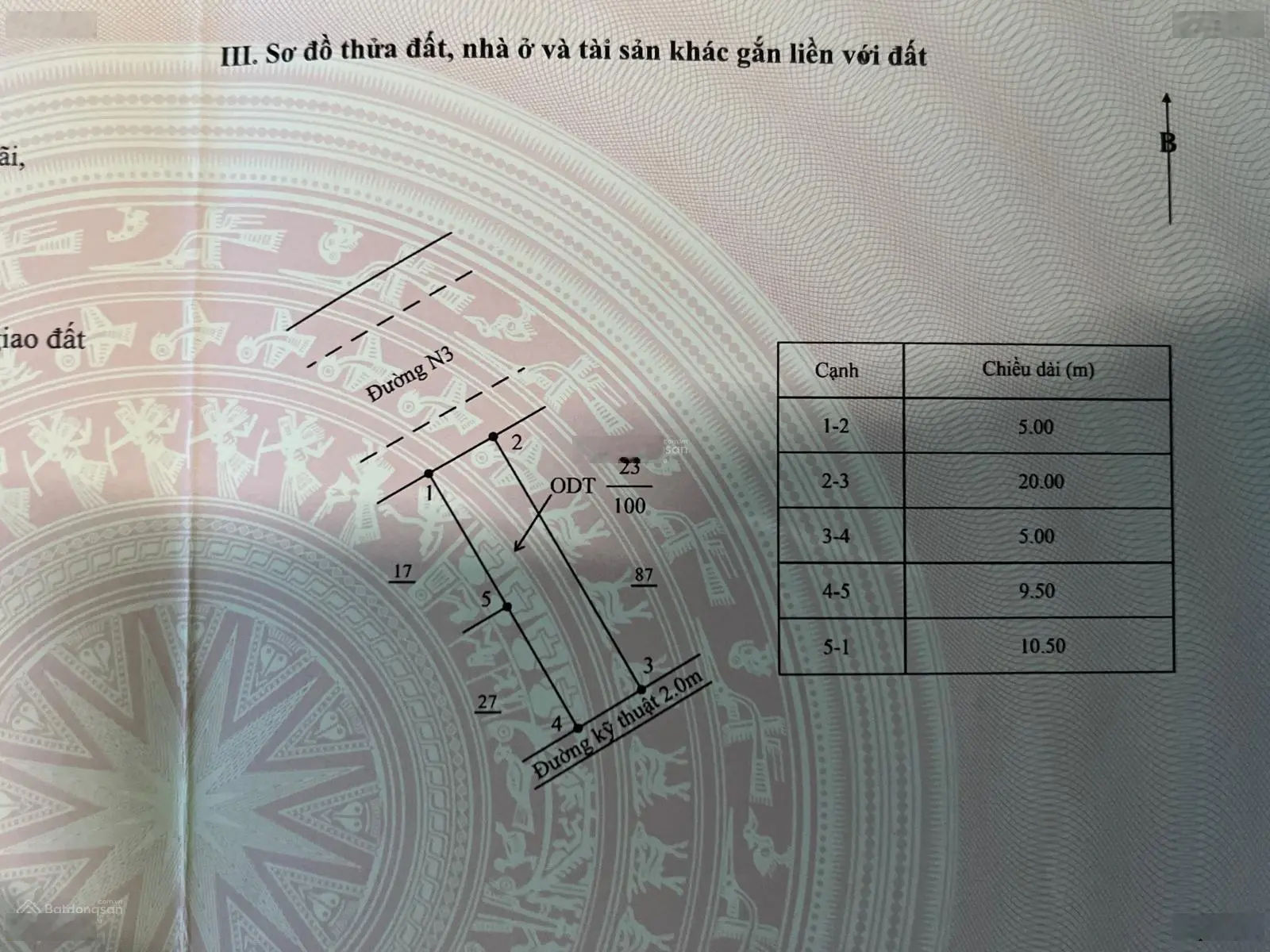 Chính chủ bán lô đất 100m2 sát ngã tư Chu Văn An, Hai Bà Trưng Quảng Ngãi sổ hồng chính chủ