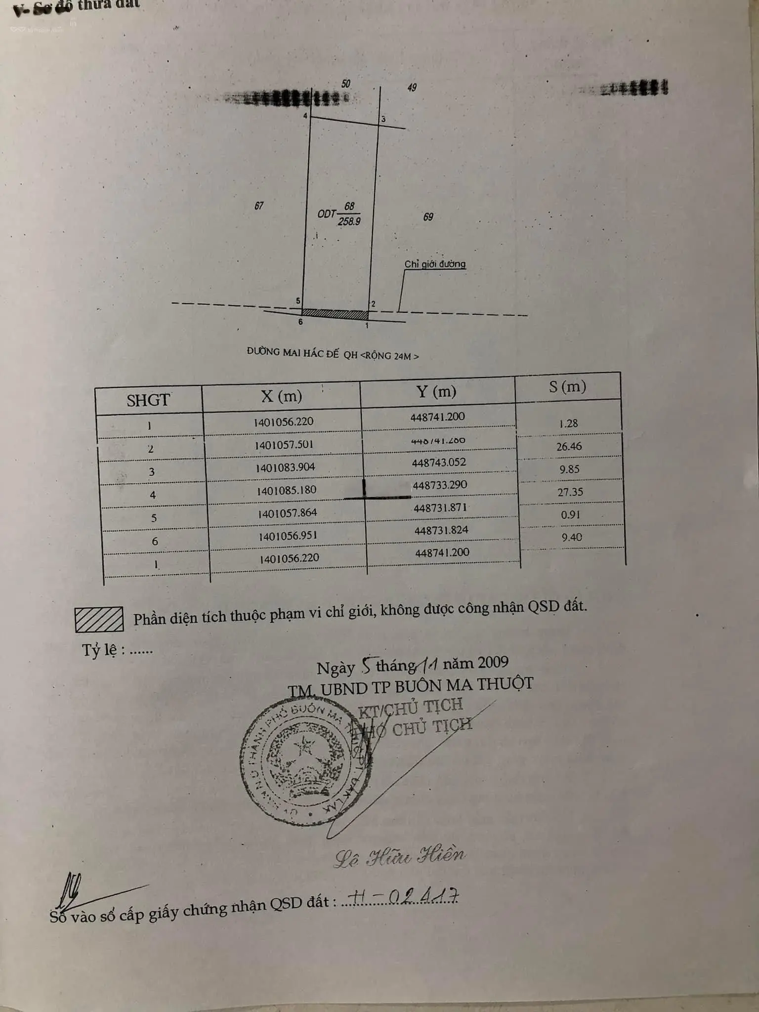 Bán nhà mặt tiền Mai Hắc Đế, ngay UBND phường Tân Thành 9,4x27,5(nở hậu 9,9m) tc160 chỉ 11tỷ5