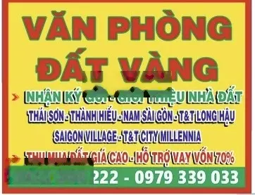 Bán đất nền dự án tại khu dân cư thái sơn giá tốt chỉ 1,9 tỷ vnd - 100m2