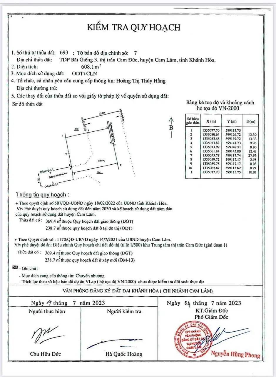 Bán 18m mặt tiền Nguyễn Thị Minh Khai (QH 22m), cách Lý Thái Tổ 35m, có thổ cư (Siêu phẩm hiếm gặp)