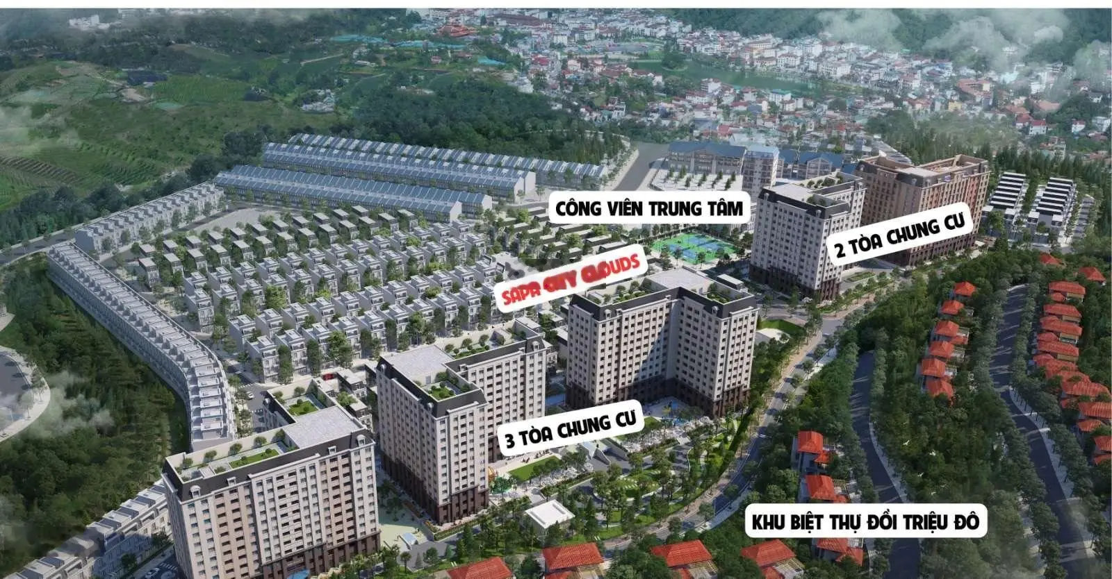 Bán shophouse ngay trung tâm T.X Sa Pa giá chỉ bằng căn chung cư 2PN tại Hà Nội, vốn chỉ 2,1 tỷ