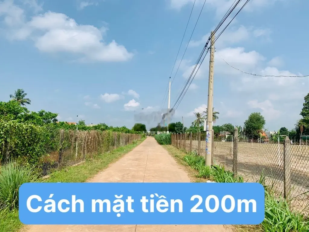 Cần tiền bán gấp đất 10x52m,SHR, Tân Châu,Tây Ninh