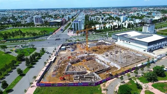 Bán nhà mặt phố tại tân an ngay sát aeon tân an, giá tốt chỉ 3,4 tỷ, 100m2 xây 1 trệt 2 lầu