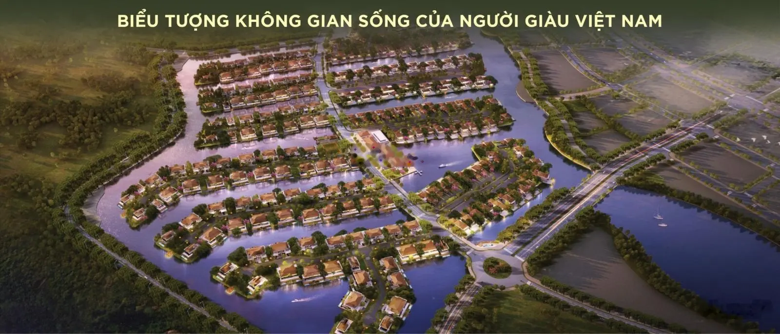 Biệt thự đảo - Central Island vị trí trung tâm nhất khu đại đô thị xanh Eco Central Park sắp mở bán