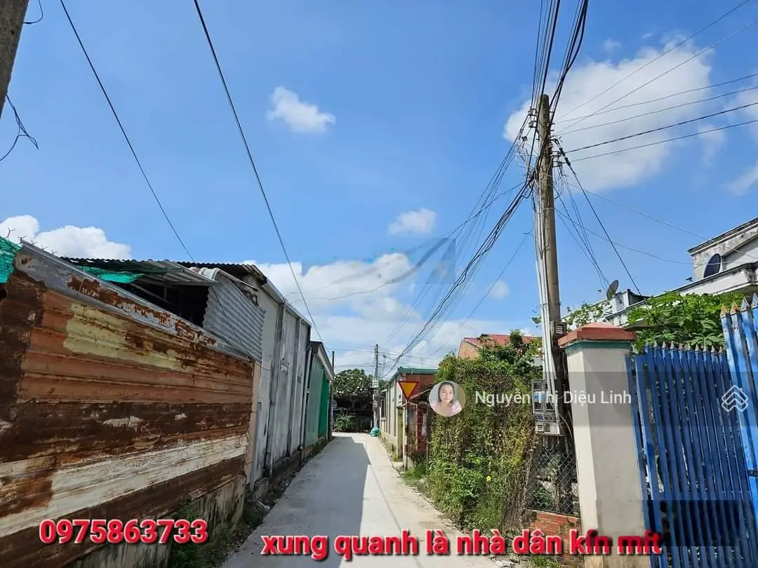 Đường bê tông - gần QL22B - khu dân cư - 5x32m full thổ cư giá 350tr