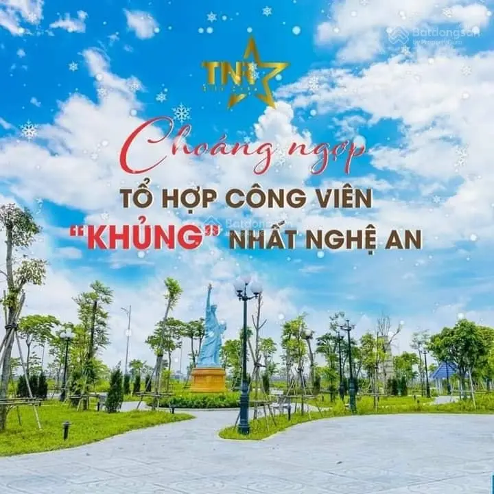 Duy nhất, cắt lỗ 500tr lô nhìn công viên rộng 2,5ha