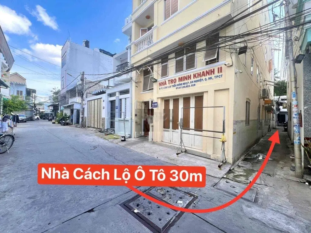 NHÀ LẦU MỚI ĐẸP - SỐ 118/4 H.138 TRẦN HƯNG ĐẠO - NẰM GẦN ĐẠI HỌC CẦN