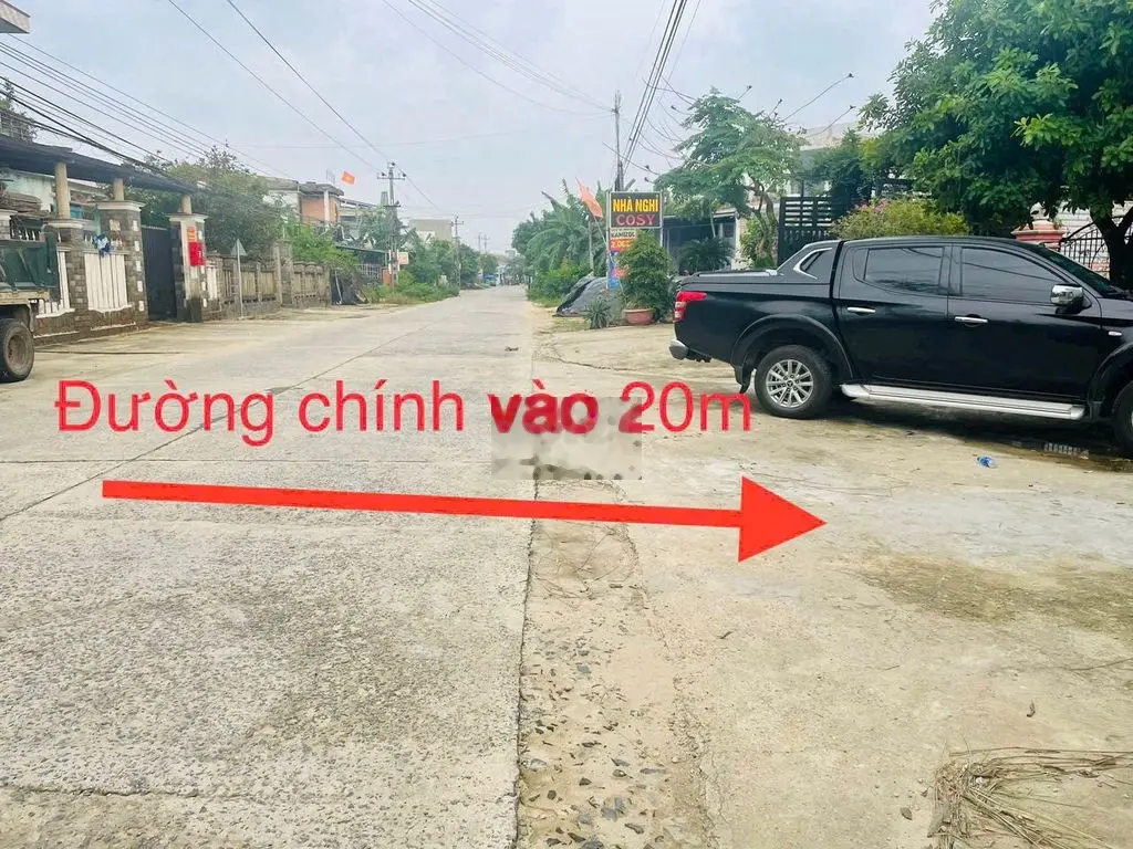 Đăng bán lô đất ngay thị trấn ái nghĩa 400tr lô-Chính chủ