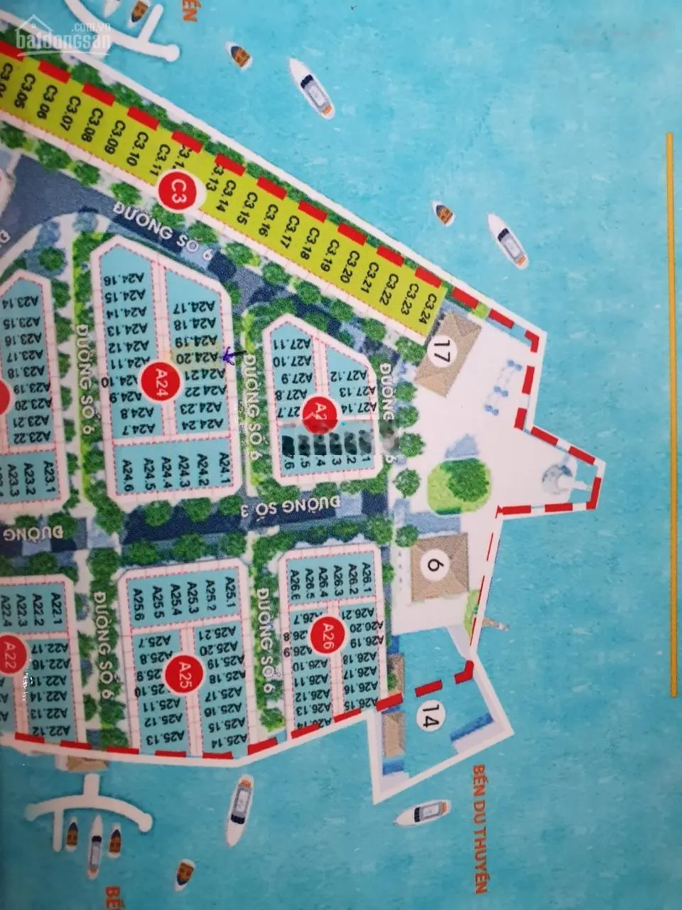 Bán lô đất Marine City Vũng Tàu, vị trí độc tôn giá 1.750 tỷ (khu đô thị phố biển)