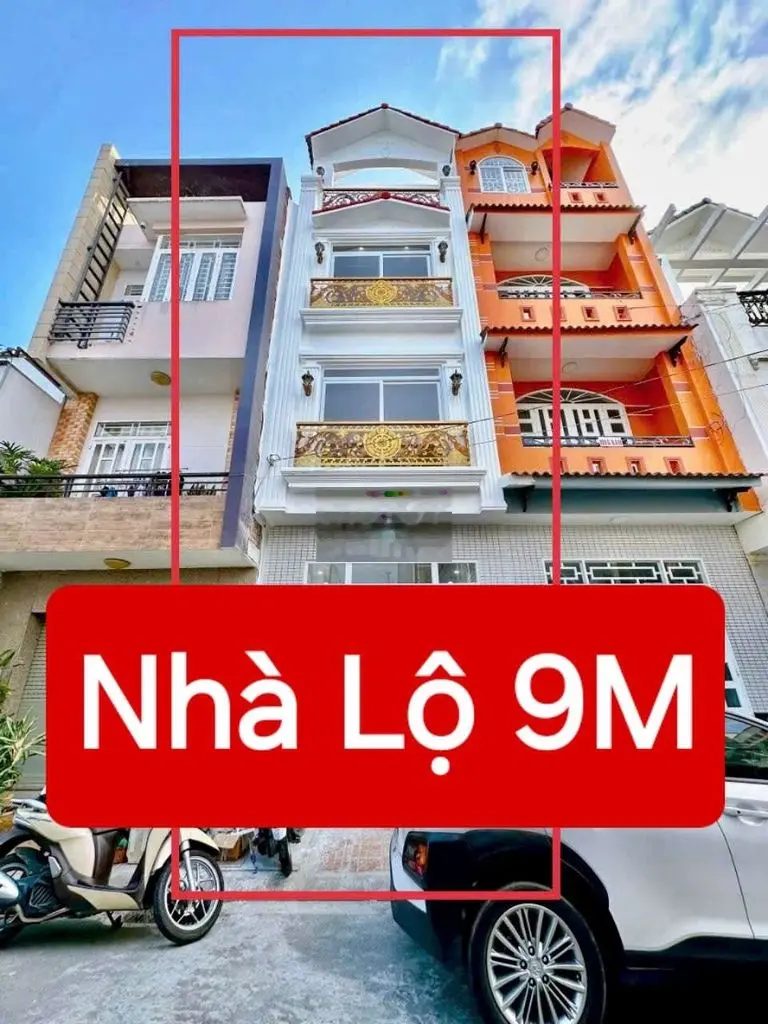 Nhà 3 lầu - mặt tiền đường - nguyễn văn trỗi