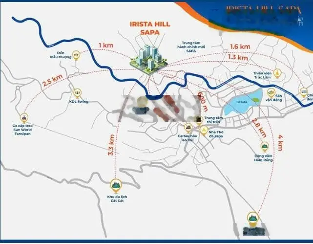 Cần bán căn chung cư nằm ngay trung tâm sapa căn góc 2 ngủ 2 vệ sinh, diện tích 60,5m2 giá 1,4 tỷ