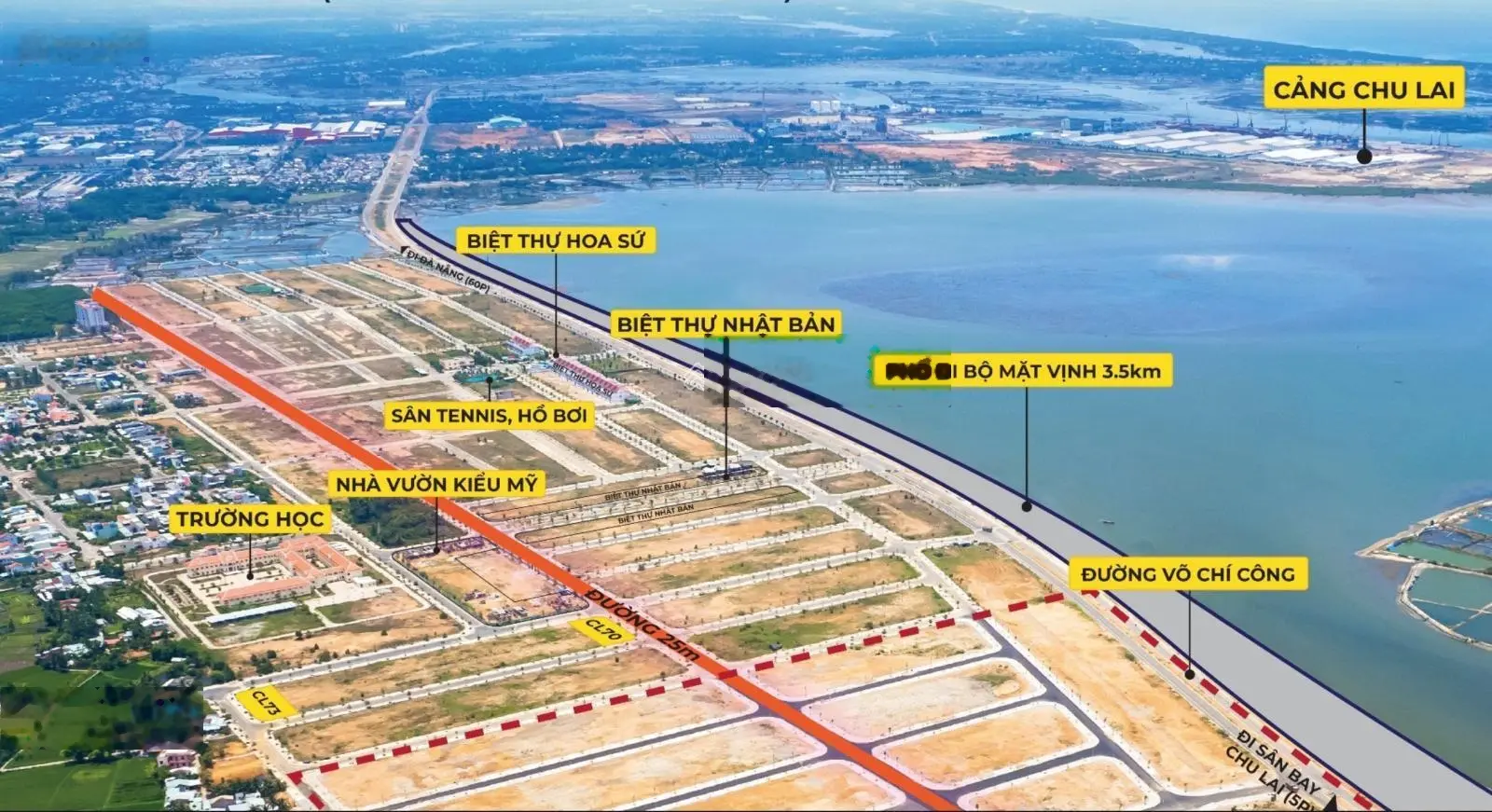 3 lô ngoại giao liền kề Vịnh An Hòa City từ 1,3x tỷ, sát biển, chính chủ không qua trung gian