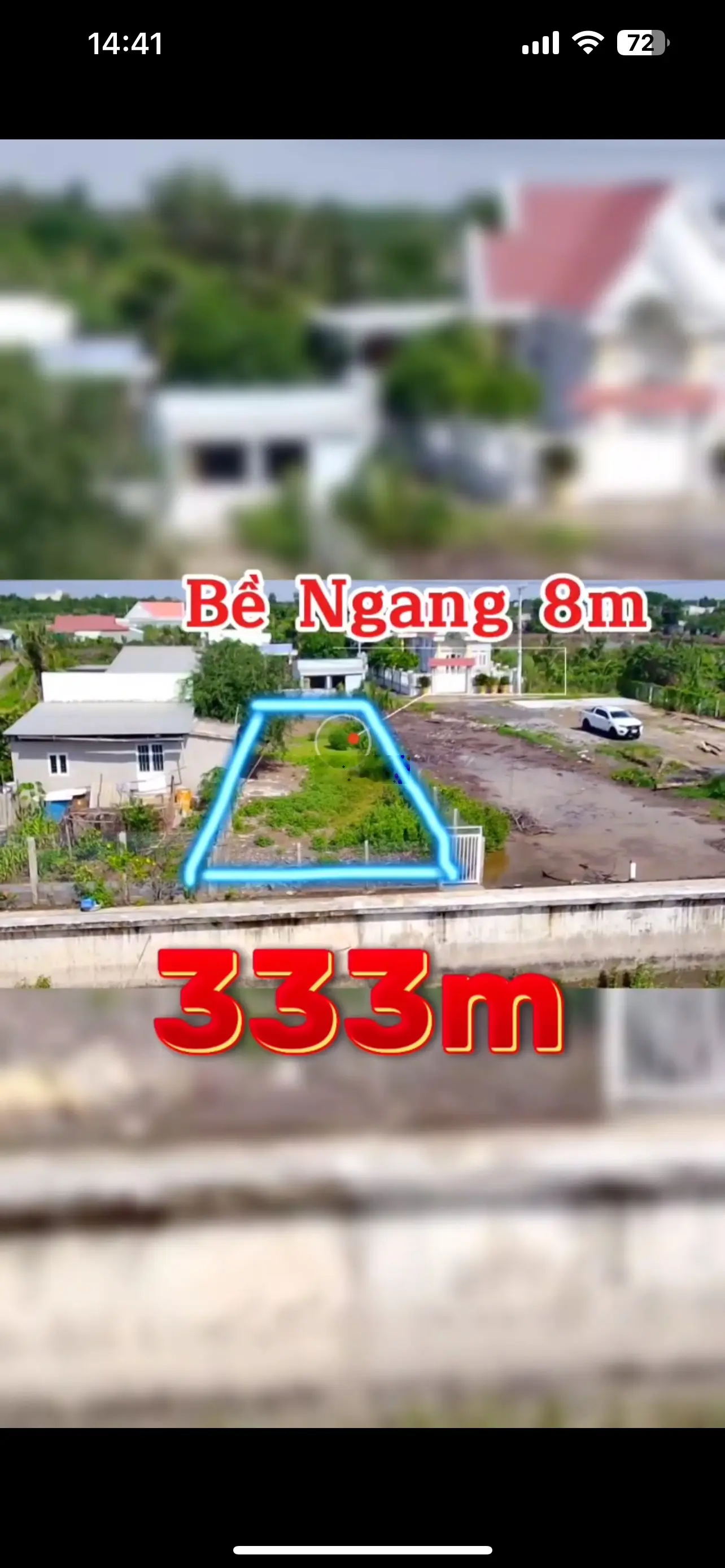 Chính chủ bán nhanh đất view SÔNG AN THỚI ĐÔNG, Cần Giờ. Chỉ 13,2tr/m2