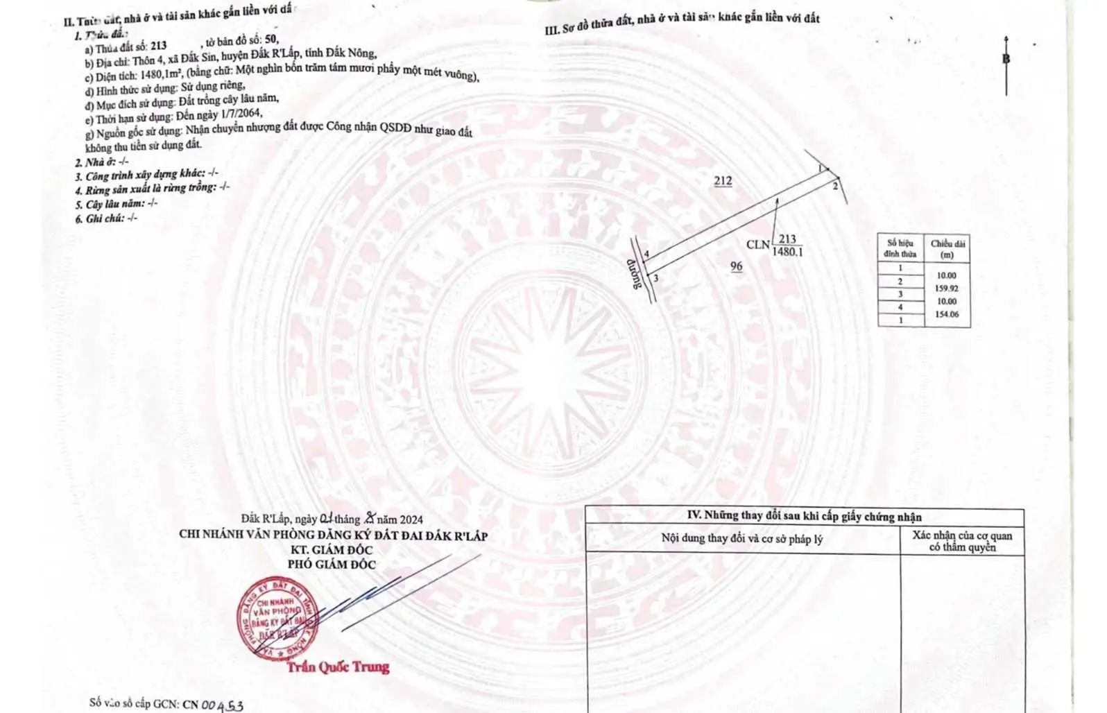 7.644m2 đất ven hồ Đăk Sin thích hợp canh tác nghỉ dưỡng 300tr/sào, đã tách thành 5 sổ nhỏ