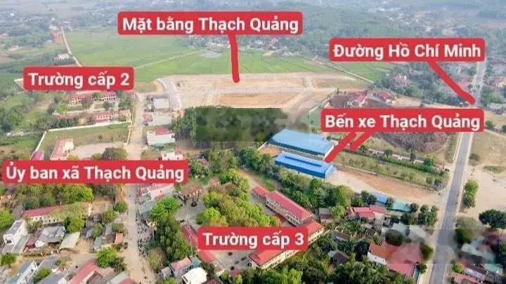 Bán 420m mặt tiền 14m gần điện đường trường chợ thạch thành thích hợp đầu tư sinh lời hoặc ở