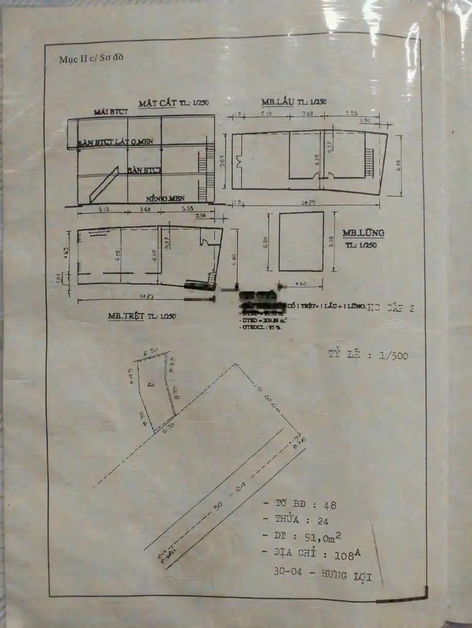 Bán nhà mặt tiền đường 30/4 diện tích 5.7x16 ( hoàn công)- giá 16 tỷ