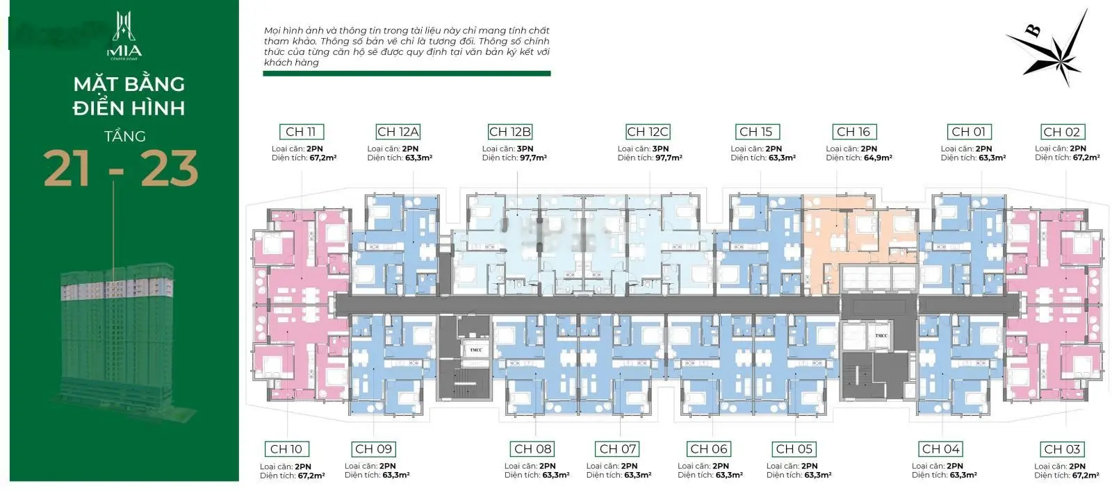 Mia center point - vị trí đắc địa, sở hữu lâu dài