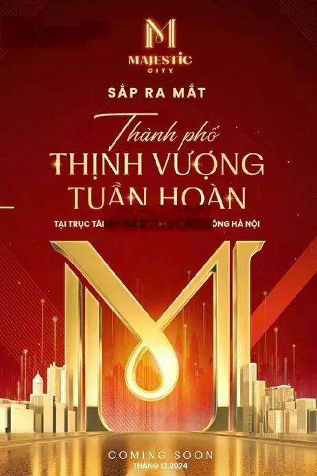 Mở bán dự án khu đô thị tại dự án Majestic City Mỹ Hào Hưng Yên