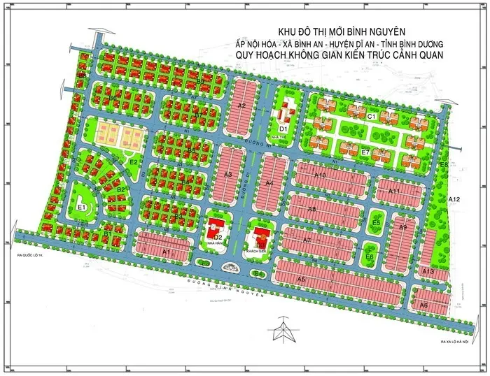 Bán đất nền khu đô thị Bình Nguyên