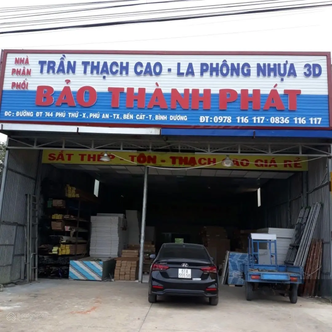 Bán nhà đường ĐT744 Phú An Bến Cát giá mềm