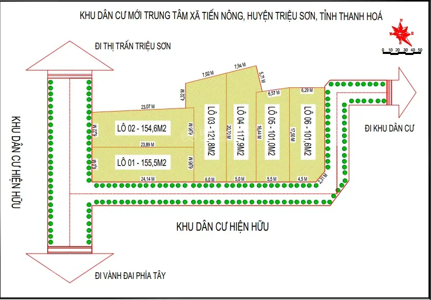 Chỉ 2,5tr / m2 full thổ cư tại Thanh Hóa