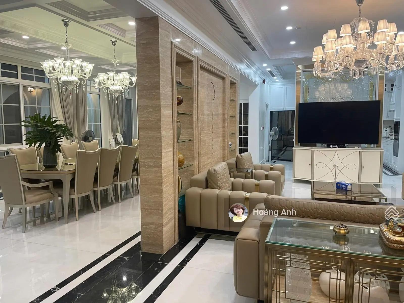 Bán biệt thự tại Nam An Khánh, 600m2/ 1 tầng, có sẵn bể bơi rộng cùng nội thất châu âu nhập khẩu