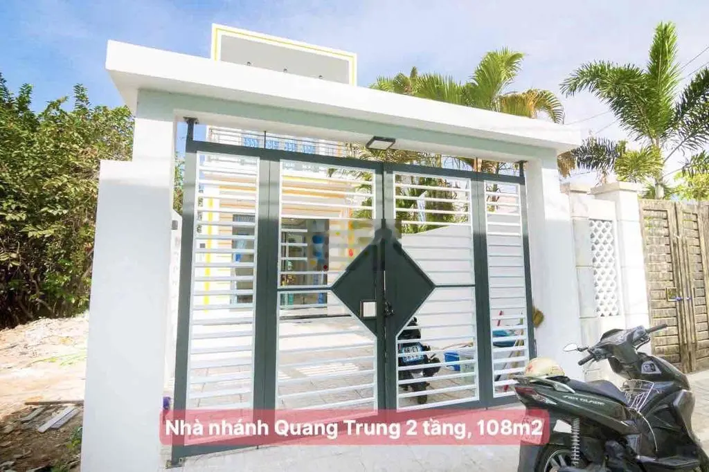 GIÃM 600 TRIỆUNhà 2 tầng nhánh Quang Trung, 4m2x25m5, hoàn thiện mới