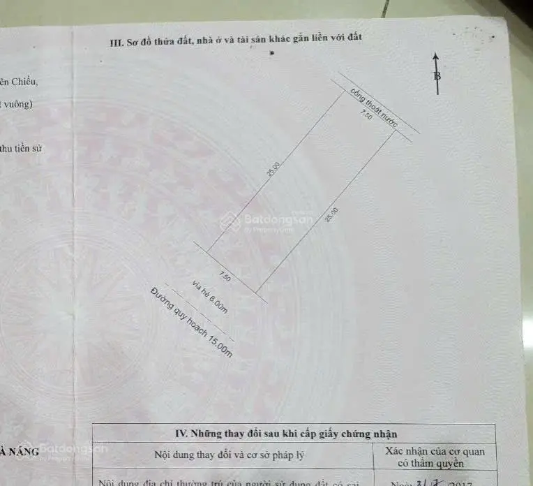 Bán đất mặt tiền đường 15,5m ngay biển Đà Nẵng giá chỉ 8,5 tỷ