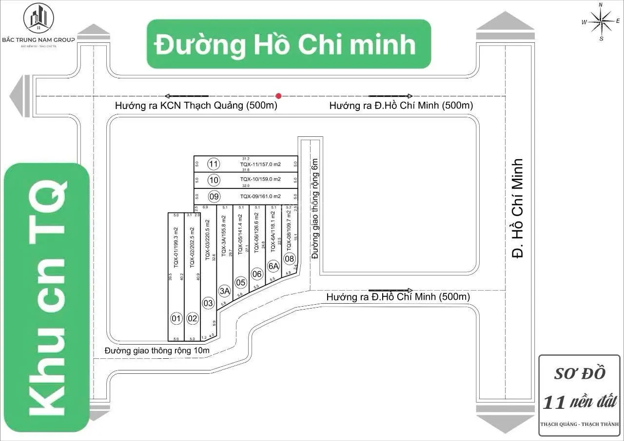 Chính chủ thanh khoản lô đất đô thị Thạch Quảng 150m2 giá chỉ hơn 200Tr/ lô sát khu CN Thạch Quảng