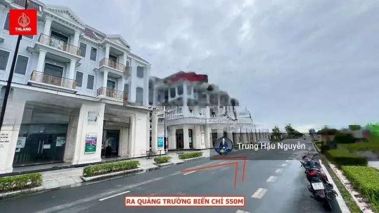 Duy nhất 1 căn Shophouse 2 mặt tiền đường Dương Thị Sen 16m 5 tầng ngay trung tâm KĐT Phú Cường