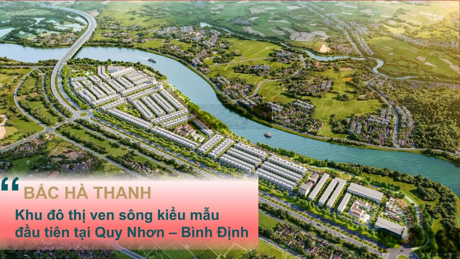 Đất nền khu đô thị compoud ven sông ngay trục QL19 - Bình Định