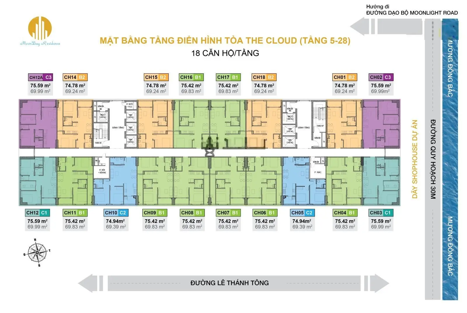 Bán nhanh 2 căn tầng cao - View Đảo Vũ Yên đẹp tòa CT1 NXH 384 Lê Thánh Tông