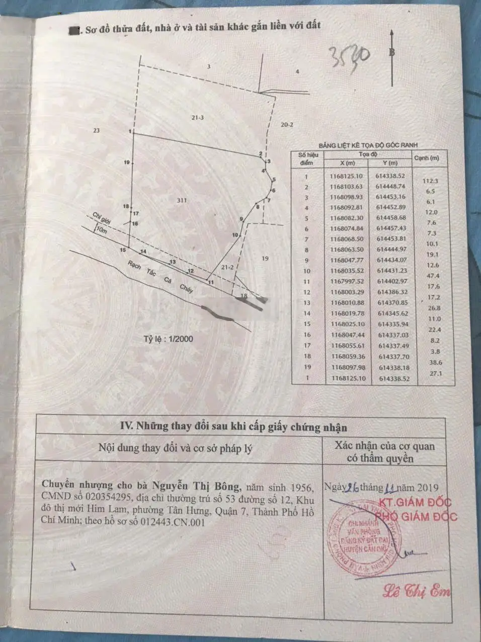 Cần tiền bán gấp đất trồng cây lâu năm