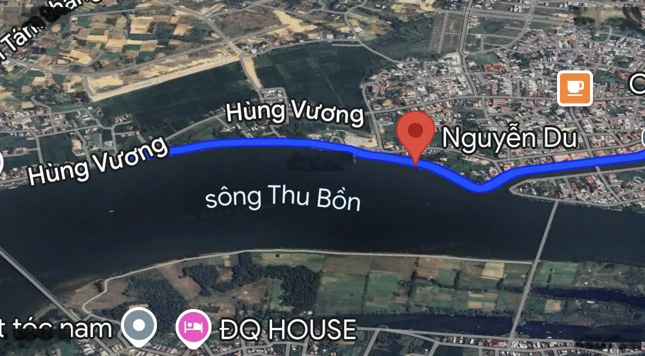 Đất mặt tiền đường Nguyễn Du, view sông, Tp. Hội An