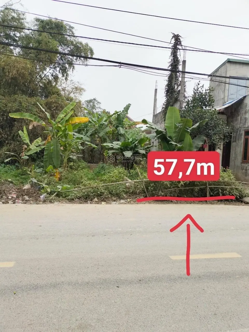 Bán 57,7m2 đất Trường Thịnh, Ứng Hoà, HN. Giá 1,7tỷ. Nằm trên trục đg liên thôn trải nhựa