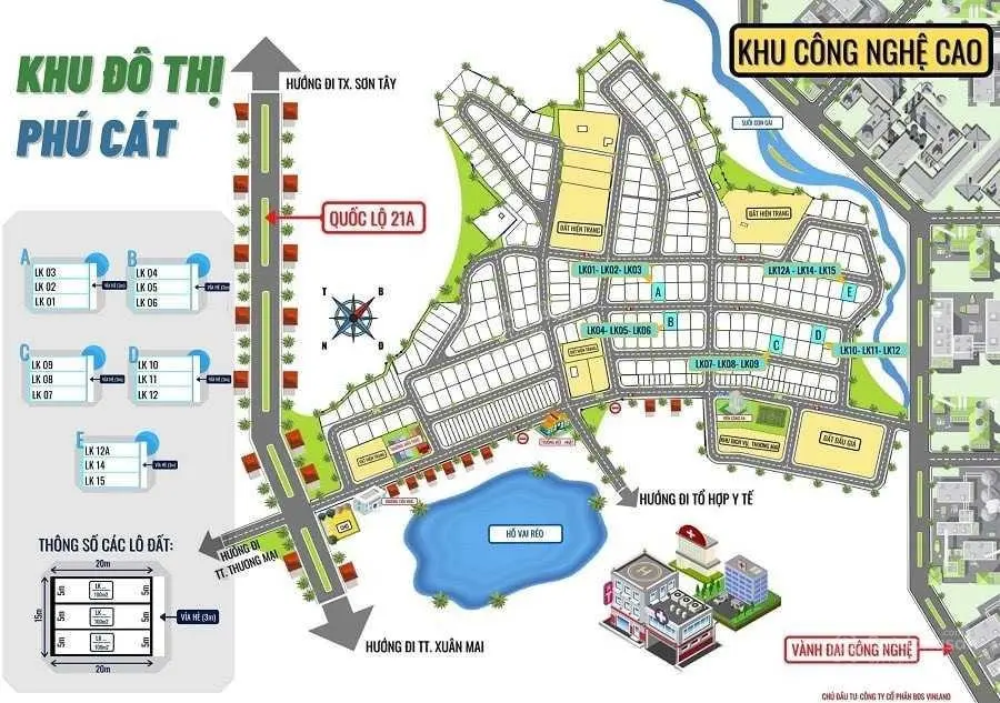 Tôi cần bán lô đất 100m2, khu TĐC Vai Réo Phú Cát, mặt tiền 6,6m, vỉa hè, đường nhựa rộng