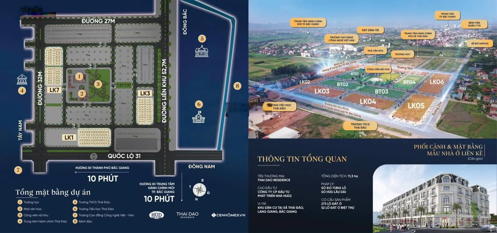 Thái đào residence - quy hoạch đẳng cấp, rộng mở tương lai