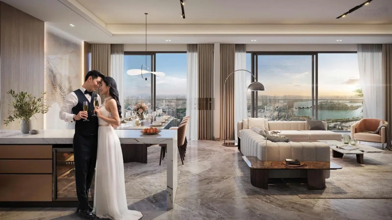 Căn ngoại giao penthouse duy nhất