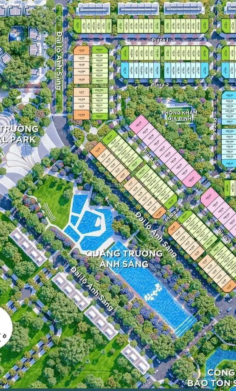 Shophouse đại lộ ánh sáng kinh doanh hấp dẫn nhất tại Eco Central Park Vinh số lượng hữu hạn