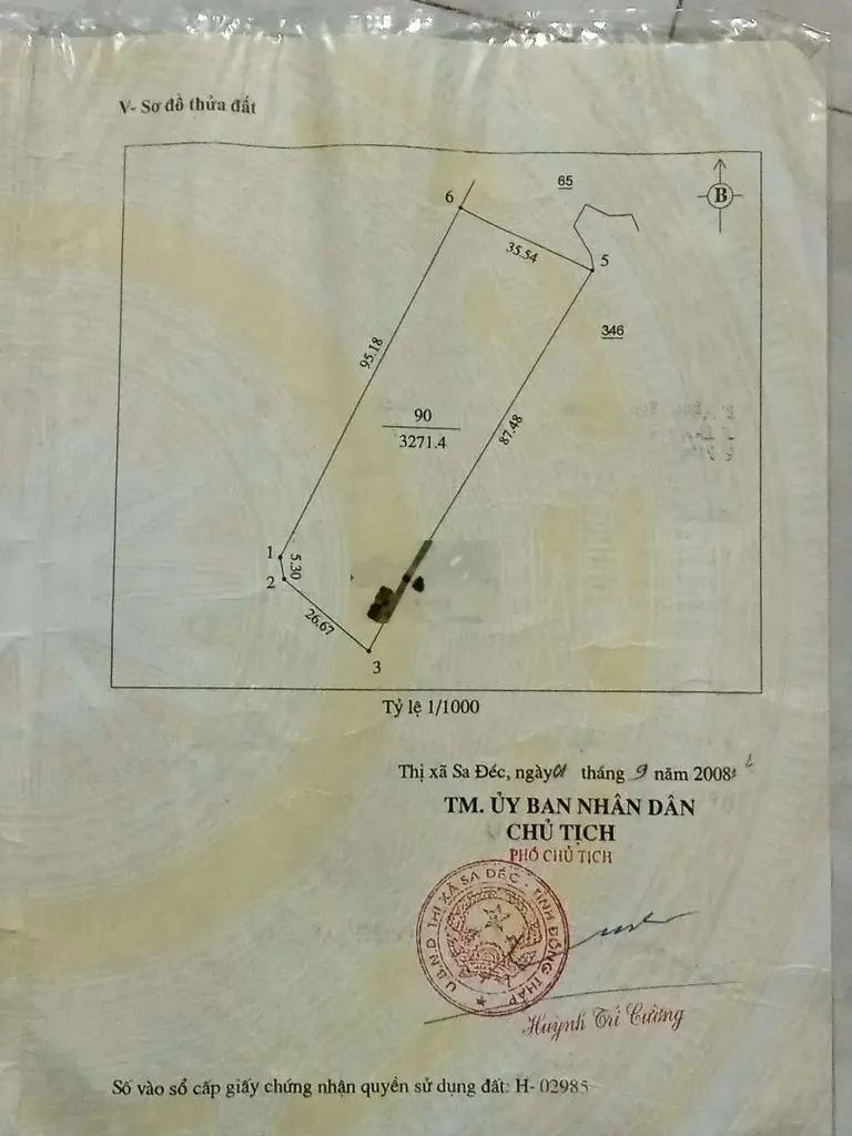 Bán đất sổ đỏ 5.888m2 TC+CLN Tân Phú Đông, TP Sa Đéc