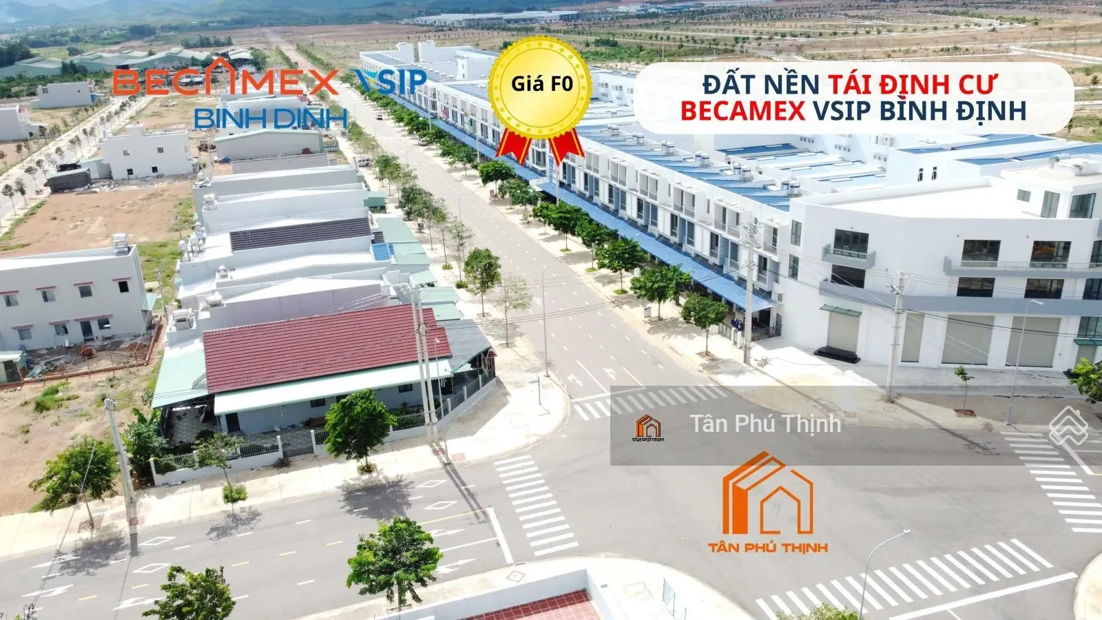 Bán đất tái định cư Becamex VSIP Bình Định - Cơ hội đầu tư tiềm năng, pháp lý đầy đủ, giá rẻ nhất