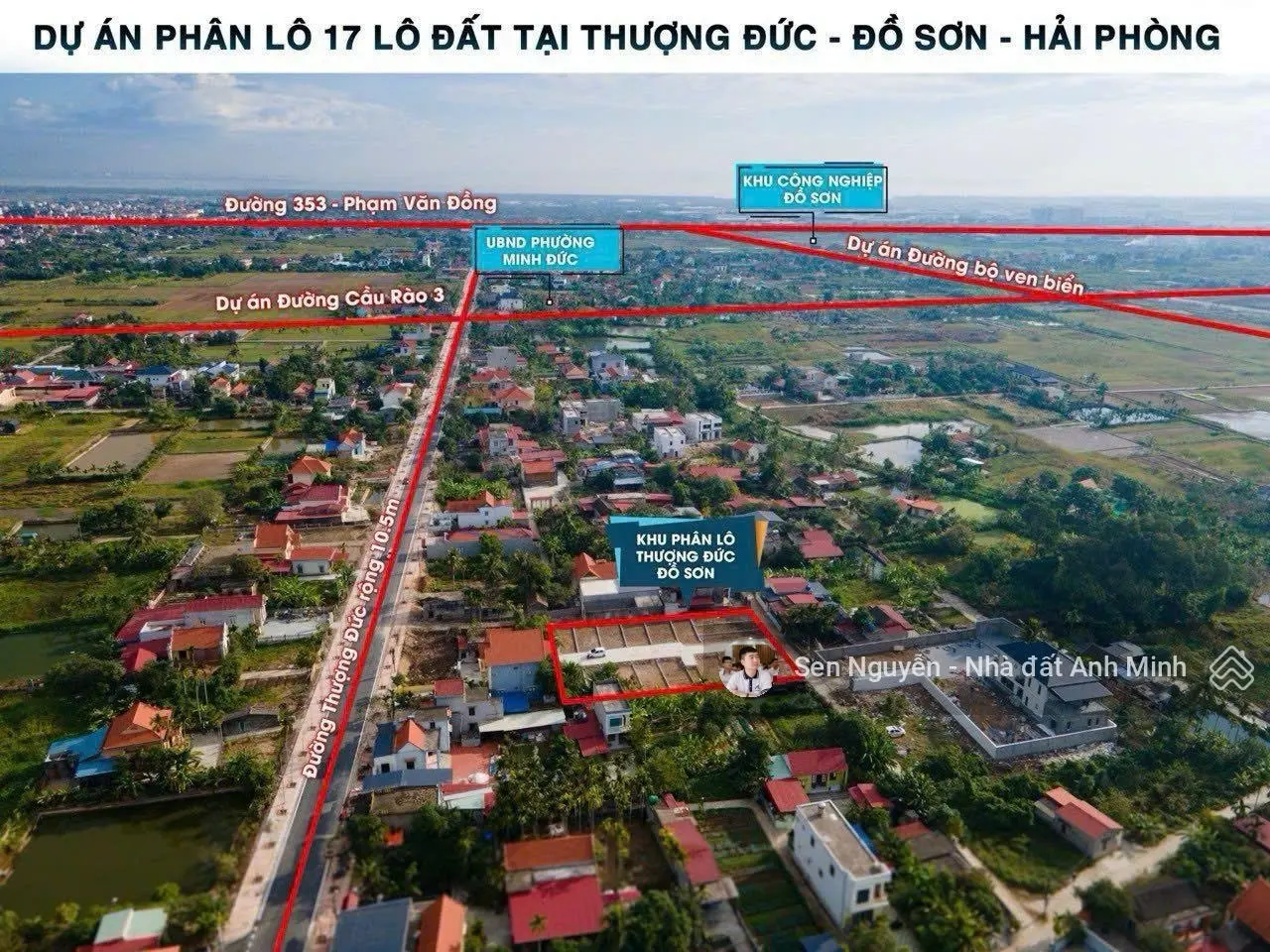 Lô đất nhỏ xinh - giá đầu tư tại khu vực Minh Đức - Đồ Sơn