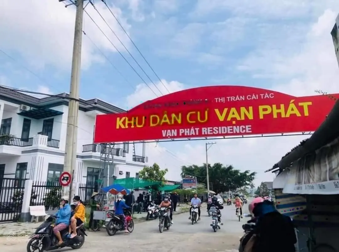 Nền thổ cư Đường số 8 KDC Vạn Phát Cái Tắc dãy đối diện nhà lồng chợ nội khu, cách chợ Cái Tắc 300m