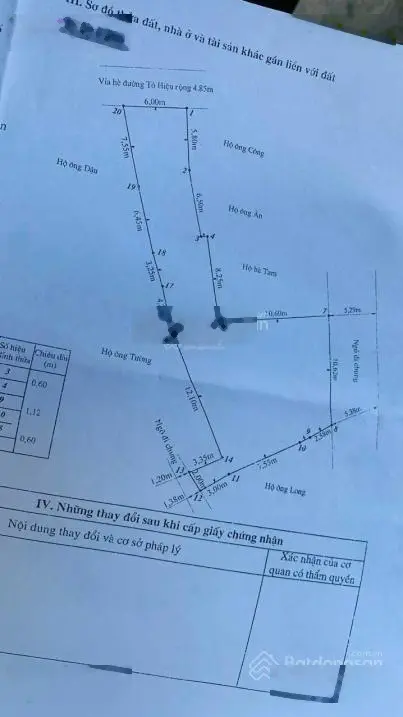 Bán nhà mặt đường Tô Hiệu - 283m2 - mặt tiền 6m - nở hậu - giáp 2 ngõ giá cực rẻ. LH 0936 577 ***