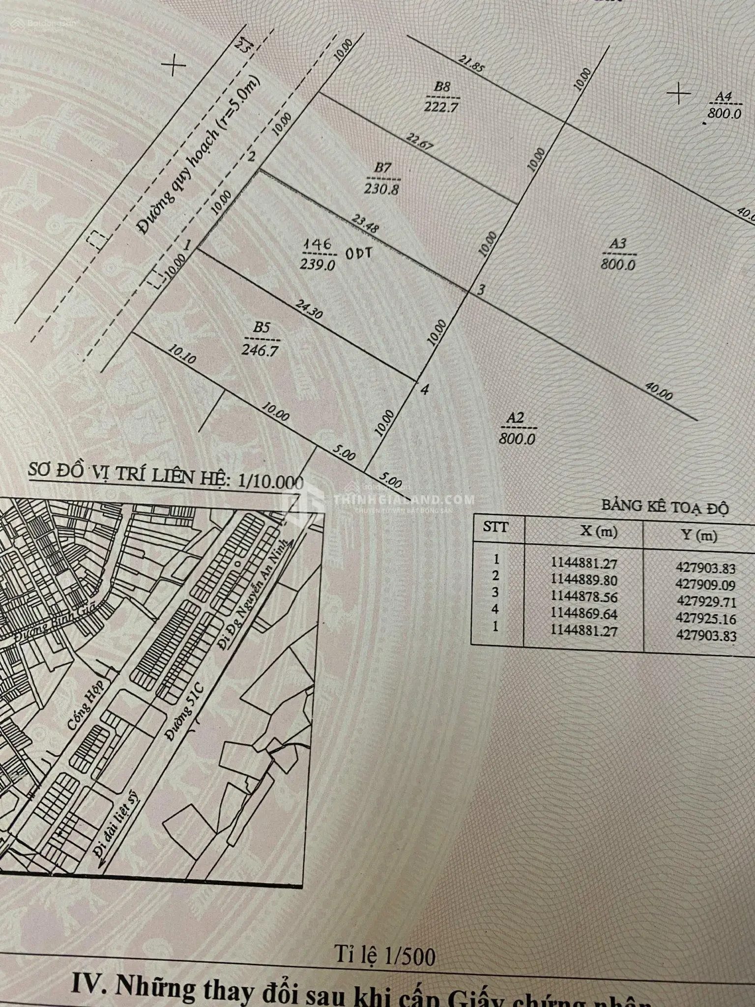 Bán lô đất biệt thự Bình Minh gần biển Bãi Sau Vũng Tàu, 240m2 ngang 10m giá chỉ 75 tr/m2