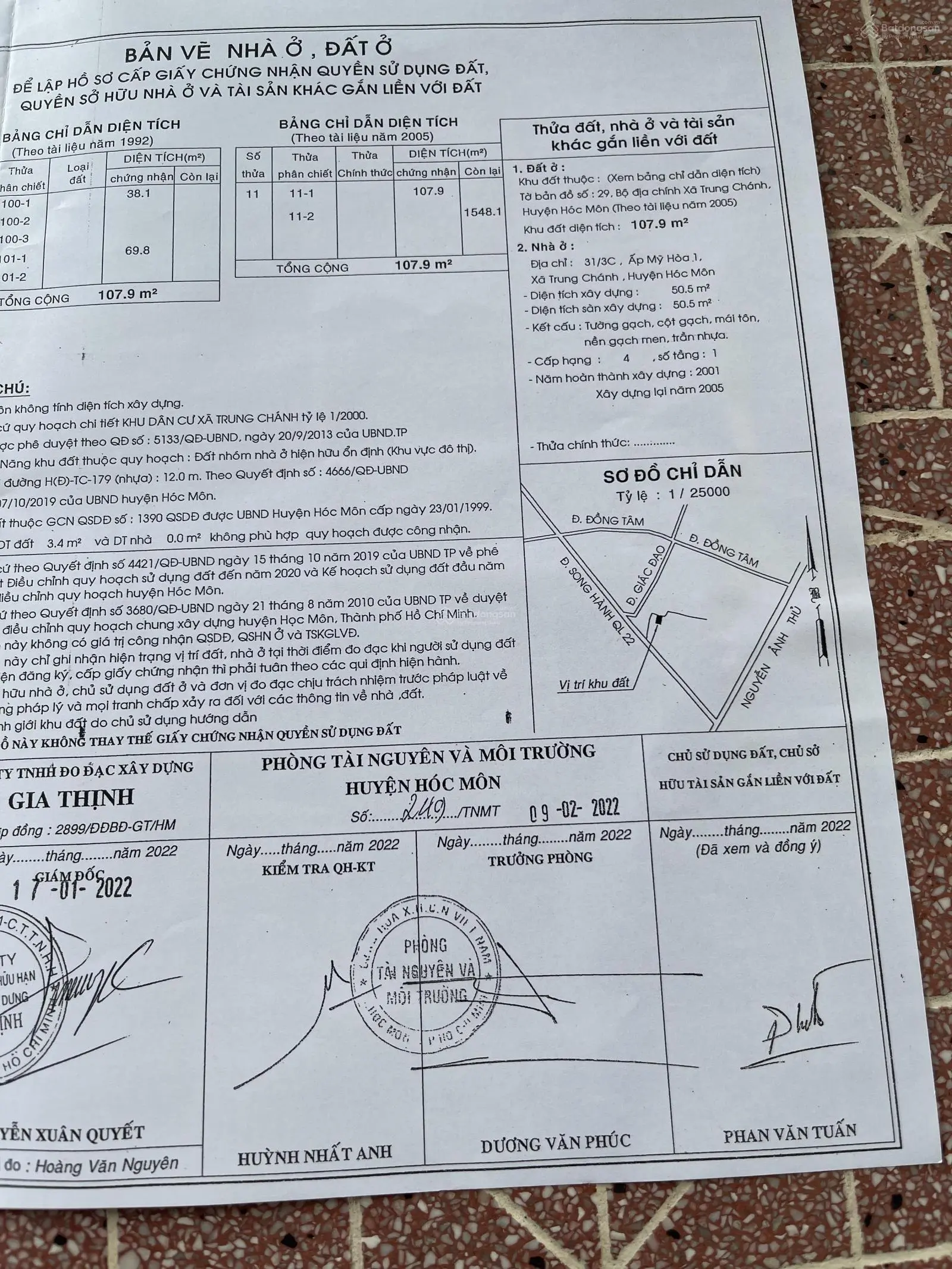 Cần bán nhà mặt tiền 5 * 20m, giá 5,5 tỷ