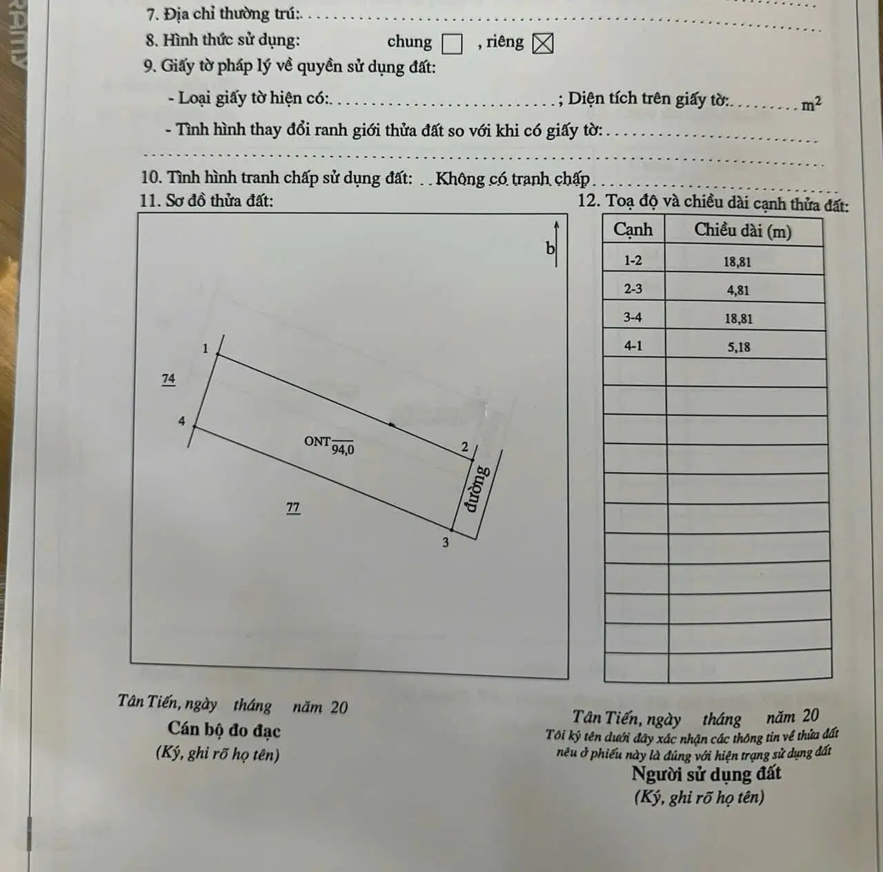 Cần bán đất giá chỉ 2,65 tỷ VND tại Văn Giang, Hưng Yên