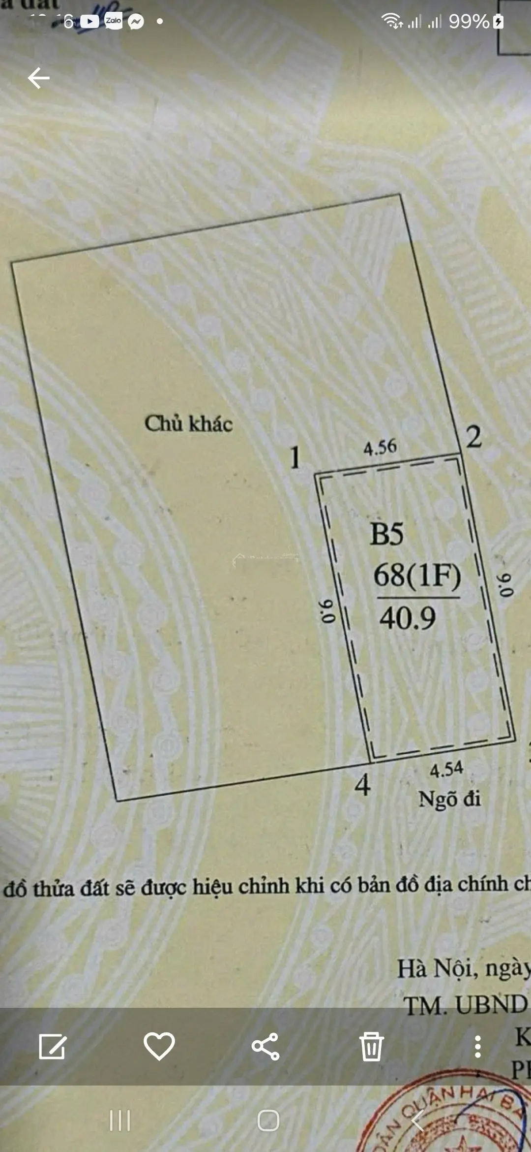 Bán nhà phố,Lò Đúc, NGuyễn Công Trứ, phường Đồng Nhân, quận Hai Bà Trưng 41 m2x5T đẹp giá 9,9 tỷ