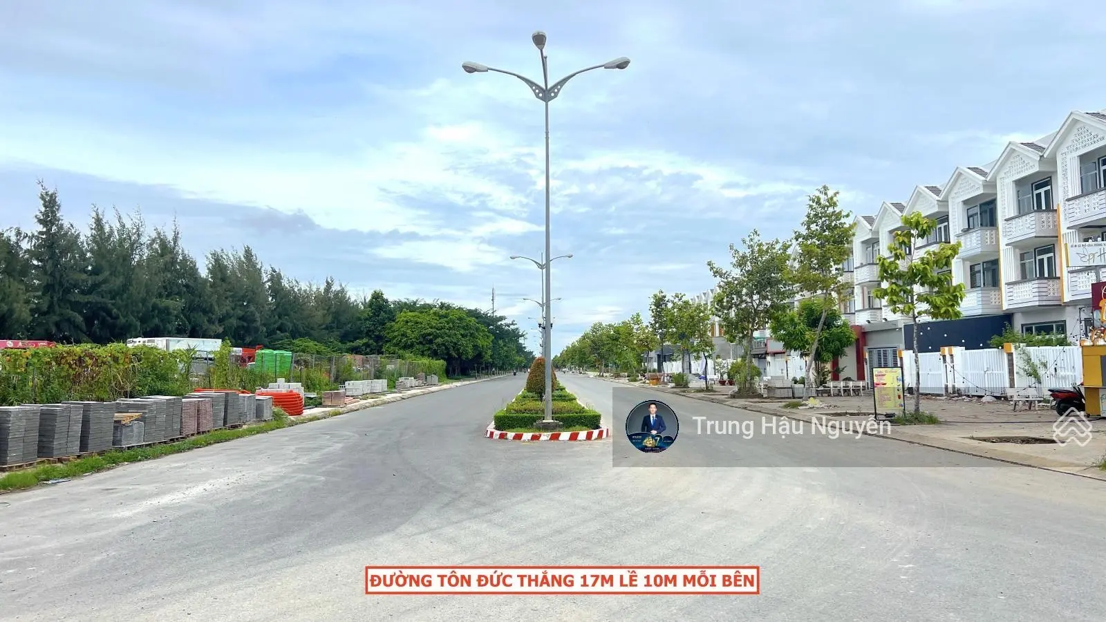 Shophouse góc 3 mặt tiền Tôn Đức Thắng view công viên biển PC, 15x20m 3 tầng, hoàn thiện ngoài